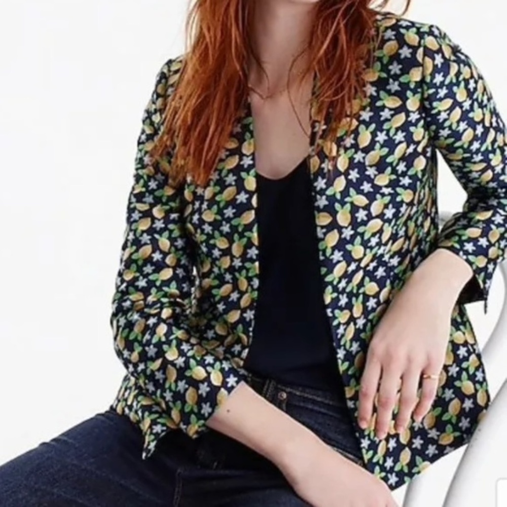 JCrew Going Out Lemon Blazer NWT